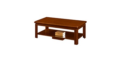 胡桃色茶水柜、茶幾系列09